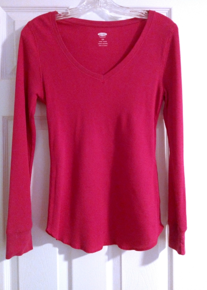 Fitted punch color pink shirt